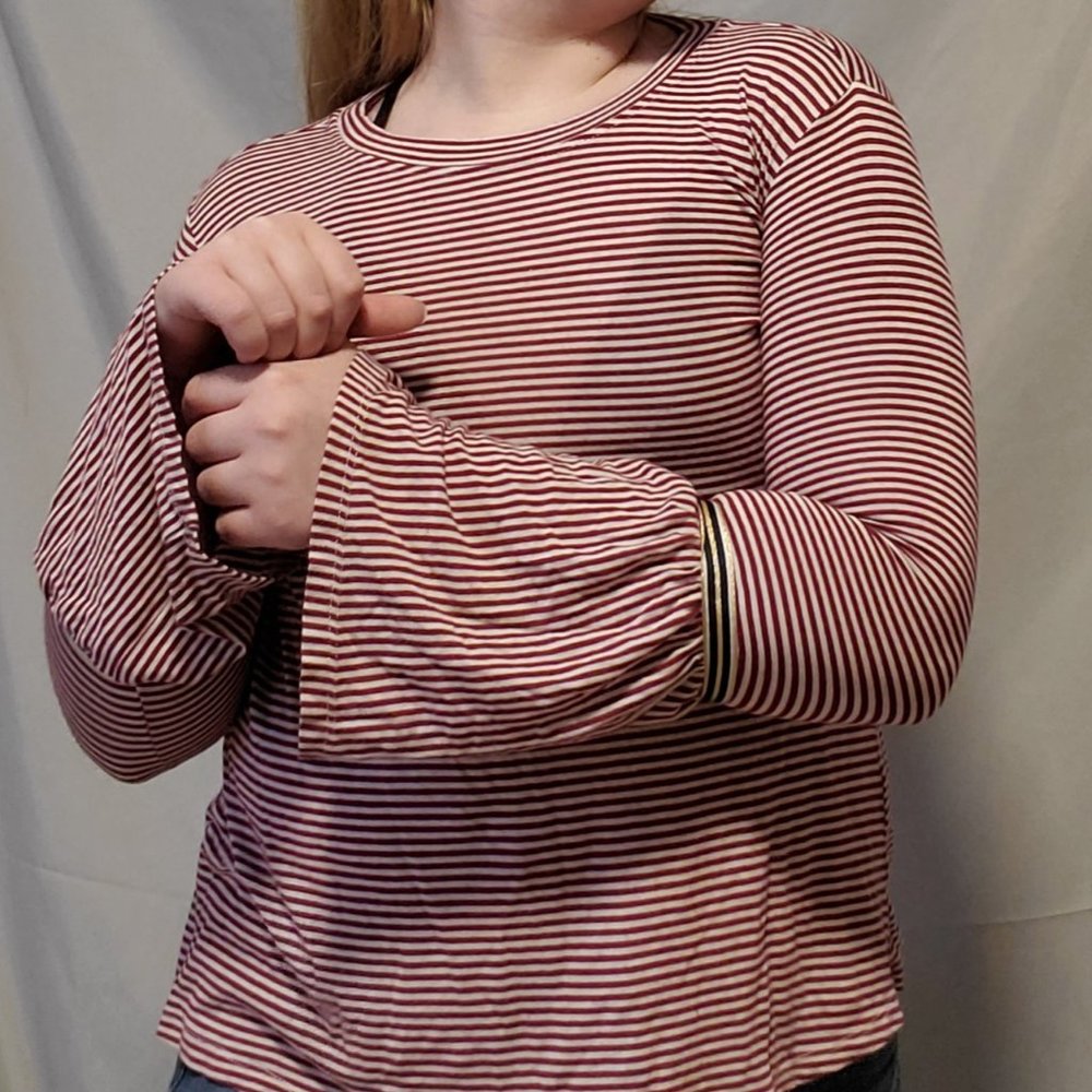 Flare Sleeve Girls Tee